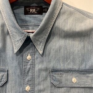 Ralph Lauren RRL Two Pocket Denim Workshirt